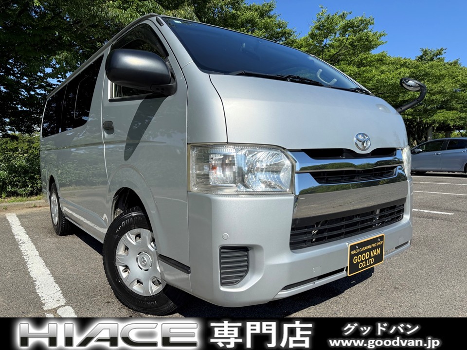 ロングDX GLパッケージ 4WD ディーゼルターボ オートマ スライドドア 9人乗り 3列シート キーレス 電動格納ミラー フルセグTV Bluetooth バックカメラ ETC コーナーソナー Wエアコン タイベル交換歴あり