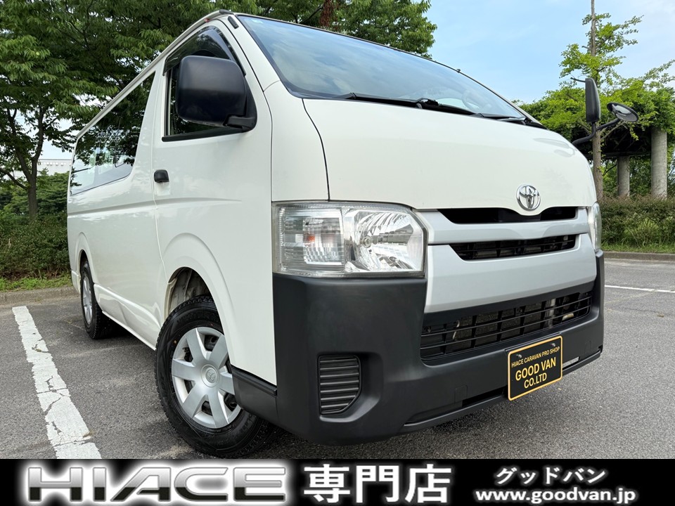 ロングDX 4WD ディーゼルターボ 9人乗り 3列シート スライドドア キーレスエントリー パワーヒート ETC オートマ リヤヒーター 200系 積載量1000キロ 関東仕入れ エアコン パワステ PW
