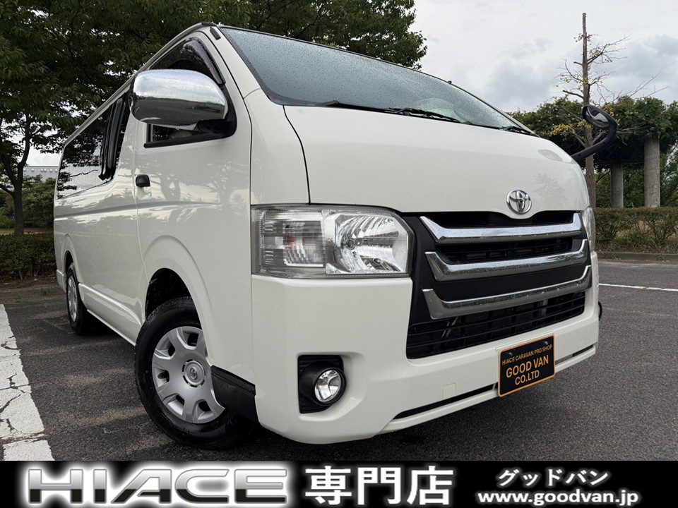 ロングDX 4WD ディーゼルターボ 9人乗り 4ドア オートマ フォグランプ キーレスエントリー 電動格納ミラー ビルトインETC ヘッドライトレベライザー 積載量1000キロ リヤヒーター タイベル交換歴有