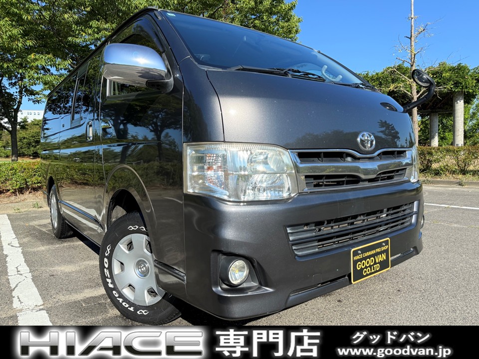 ロングスーパーGL プライムセレクション 4WD ディーゼルターボ 5ドア 5人乗り AT フォグ キーレス 電動格納ミラー Wエアコン オートエアコン TV Bカメラ AC100V電源 ETC フルフラットシート タイベル交換歴有 HID