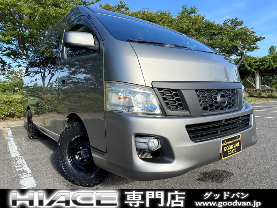 スーパーロングワイド　DX　切替４ＷＤ　ディーゼルターボ　スーパーロング　ワイド　ハイルーフ　オートマ　６人乗り　フォグランプ　キーレス　エンジンスターター　電格ミラー　ＥＴＣ　ナビ　地デジＴＶ　Ｂカメラ　Ｗエアコン　後席モニタ