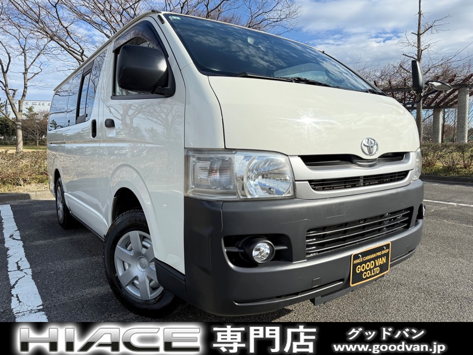 ロングDX　４ＷＤ　ディーゼルターボ　マニュアル５速　６人乗り　両側スライドドア　フォグランプ　キーレスエントリー　パワーヒート　寒冷地仕様　タイミングベルト交換歴有　車検Ｒ８年１月　積載量１０００ｋｇ　エアコン