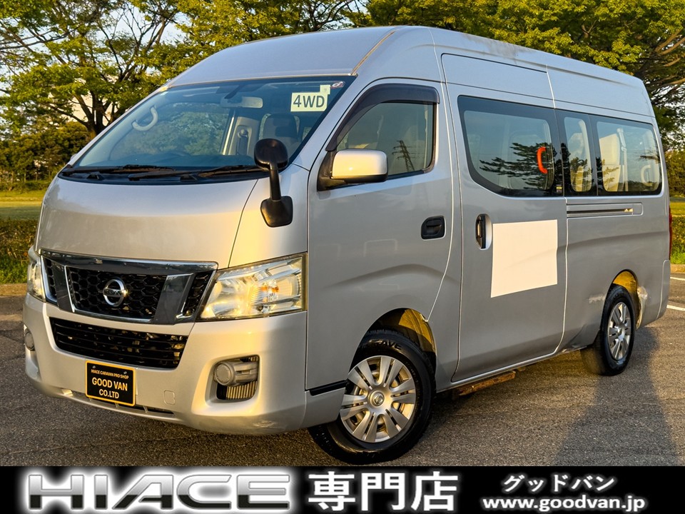 福祉車両☆低燃費ディーゼルと４ＷＤで安心送迎を実現！　東港ＩＣ降りてすぐ！全国からご来店♪新潟県最大級のハイエース専門店　切り替え４ＷＤ　車いす移動車　福祉車両　車いす２台固定装置付　リアエアコン　バックカメラ　電動格納ミラー　リアヒーター　スライドドア　リアリフト　パワーウインドウ　パワステ　１０人乗り　事故歴なし