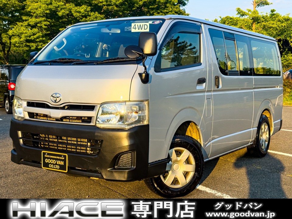 ４ＷＤ×ディーゼル６人乗り☆東海仕入で状態良好です！　　４ＷＤ　ディーゼルターボ　両側スライドドア　オートマ　６人乗り　キーレスエントリー　ドライブレコーダー　ＥＴＣ　積載量１０００キロ　エアコン　タイベル交換歴有　東海仕入れ　修復歴無し　パワーウインドウ