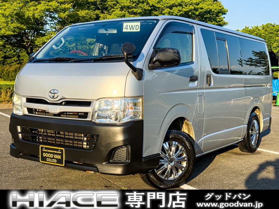 関東仕入！修復歴なし！９人乗り4WDディーゼル入荷！専門店厳選の一台！！タイベル交換歴有！車検Ｒ９年２月！ ディーゼルターボ ３列シート　スライドドア　オートマ　キーレスエントリー　ＥＴＣ　バックカメラ　ＢＴ リアヒーター・クーラー